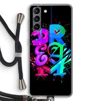 Dream: Samsung Galaxy S21 Transparant Hoesje met koord