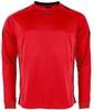 Stanno 411003K Drive Match Shirt LS Kids - Red-Black - 116