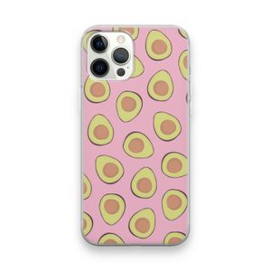 Dancing avocados: iPhone 12 Pro Max Transparant Hoesje