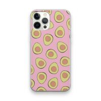 Dancing avocados: iPhone 12 Pro Max Transparant Hoesje