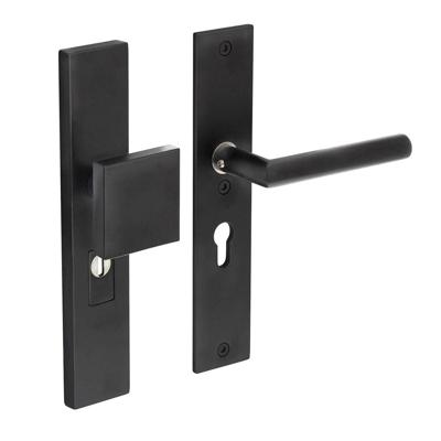 VH-beslag KTB PC rechth. mat zwart 55 mm