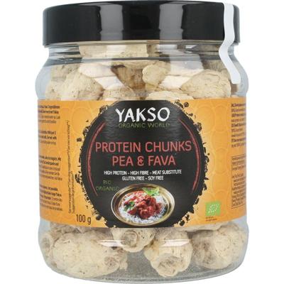Yakso eiwitbrokken erwten & fava bio