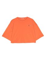 Marni Kids t-shirt à logo en perles - Orange - thumbnail