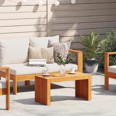 Salontafel Bruin 70 x 35 x 35 cm Massief acaciahout