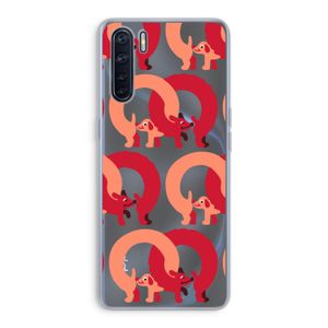Dogs: Oppo A91 Transparant Hoesje