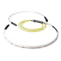 ACT RL2314 Prefab Glasvezel Kabel Singlemode OS2 4-voudig LC Connectoren - 140 meter