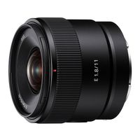 Sony E 11mm f/1.8 objectief