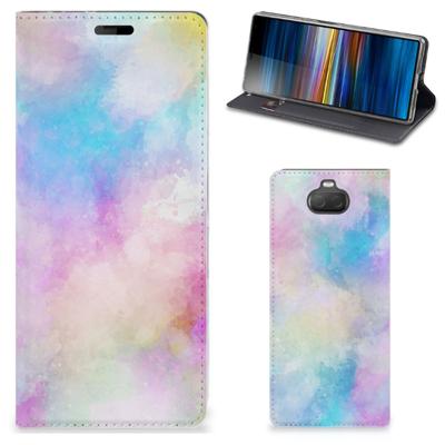 Bookcase Sony Xperia 10 Watercolor Light Bookcase Sony Xperia 10 Watercolor Light