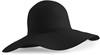 Beechfield CB740 Marbella Wide-Brimmed Sun Hat - Black - One Size