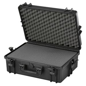 WCS Protection 505 koffer zwart incl. plukschuim