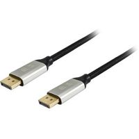 Equip 119266 DisplayPort kabel 10 m Aluminium, Zwart