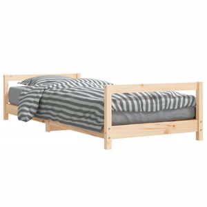 vidaXL Kinderbedframe 80x200 cm massief grenenhout