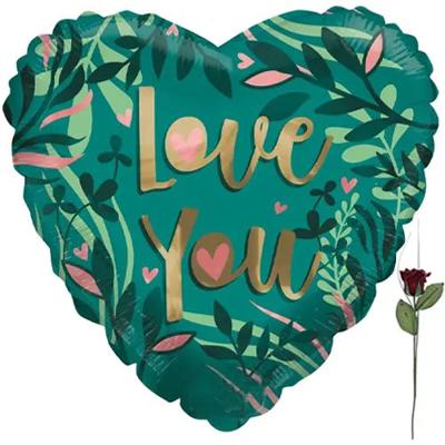 'Ballon 'Love You' Leaves - Recycle' kopen? Bestel nu! 'Ballon 'Love You' Leaves - Recycle' kopen? Bestel nu!