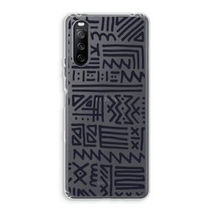 Marrakech print: Sony Xperia 10 III Transparant Hoesje