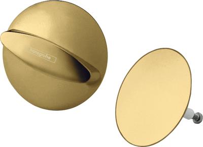 Hansgrohe Flexaplus afbouwdeel E afvoer- en overloopgarnituur, Polished Gold Optic