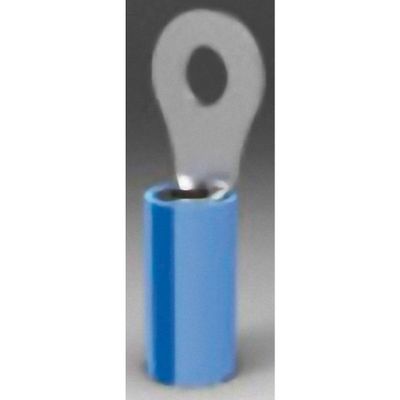 TE Connectivity 51864-1 Ringkabelschoen Dwarsdoorsnede (max.): 2.602 mm² Schachtdiameter: 7.92 mm Deels geïsoleerd Blauw 1 stuk(s)
