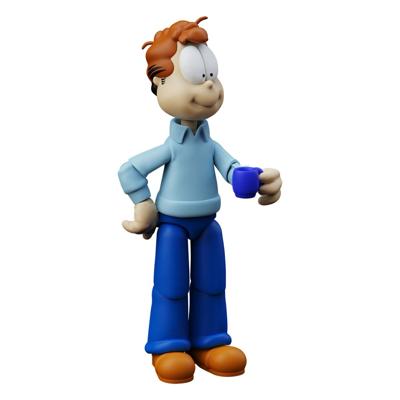 Garfield Action Figure Jon Arbuckle Deluxe Edition 19 cm Garfield Action Figure Jon Arbuckle Deluxe Edition 19 cm