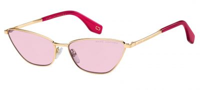 Marc Jacobs zonnebril dames Cat Eye roze/goud Marc Jacobs zonnebril dames Cat Eye roze/goud
