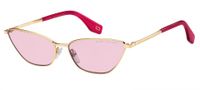 Marc Jacobs zonnebril dames Cat Eye roze/goud - thumbnail