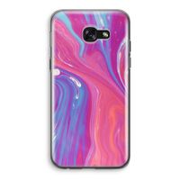 Paarse stroom: Samsung Galaxy A5 (2017) Transparant Hoesje
