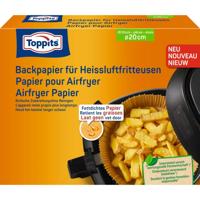 Toppits airfryer bakvellen 20 cm 20 stuks Toppits airfryer bakvellen 20 cm 20 stuks