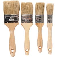 Creativ Company Vernis kwasten, l: 19,5-21 cm, b: 25-63 mm, plat, 4 stuk/ 1 doos Creativ Company Vernis kwasten, l: 19,5-21 cm, b: 25-63 mm, plat, 4 stuk/ 1 doos