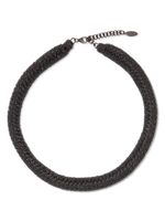 Brunello Cucinelli collier ras-du-cou Precious - Noir