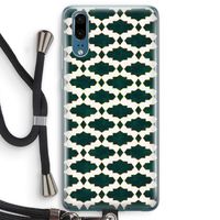 Moroccan tiles: Huawei P20 Transparant Hoesje met koord