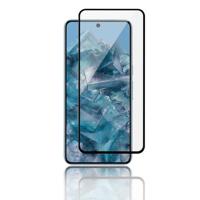 Google Pixel 8 Pro Panzer Premium Full-Fit Glazen Screenprotector - Zwart - thumbnail