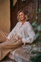 Nukus Blouse Adora Embroidery | Off White