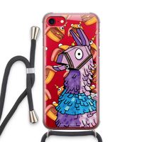 Loot Burger: iPhone SE 2020 Transparant Hoesje met koord