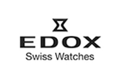 Horlogeband Edox 696842 Rubber Zwart 23mm