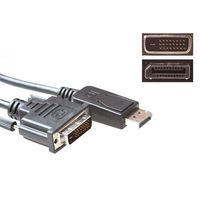 ACT AK3997 Verloopkabel DisplayPort Male/DVI Male - 3 meter
