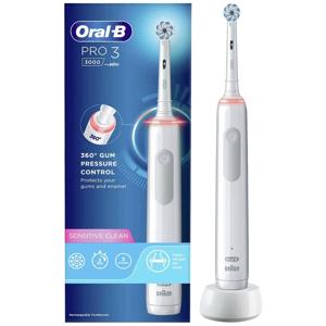 Oral-B 3000 White JAS22 Elektrische tandenborstel Roterend / oscillerend / pulserend Wit