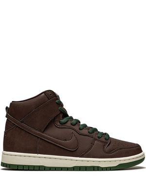 Nike baskets montantes SB Dunk Pro - Marron