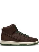 Nike baskets montantes SB Dunk Pro - Marron