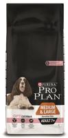 Pro plan Plan Plan dog adult medium / large 7+ sensitive skin