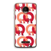 Dogs: Motorola Moto Z Force Transparant Hoesje Dogs: Motorola Moto Z Force Transparant Hoesje
