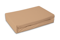 Ledikant hoeslaken 60 x 120 cm - Beige