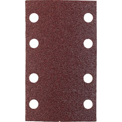 Quick-Stick Schuurstroken, Hout en Metaal, Edelkorund, 80x133mm Schuurpapier
