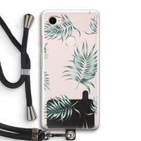 Simple leaves: Pixel 3 Transparant Hoesje met koord