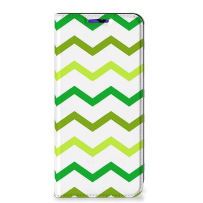Samsung Galaxy A13 (5G) | Samsung Galaxy A04s | Hoesje met Magneet | Zigzag Groen Samsung Galaxy A13 (5G) | Samsung Galaxy A04s | Hoesje met Magneet | Zigzag Groen