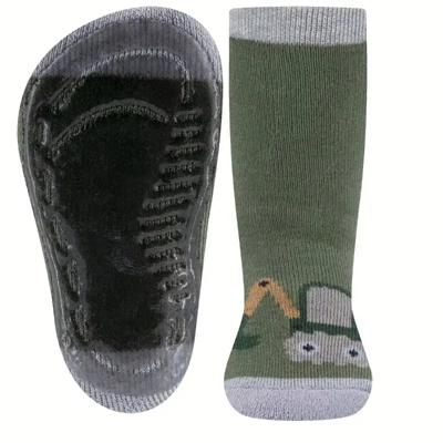 Ewers antislip sokken Stoppi Bagger oliv-31-34