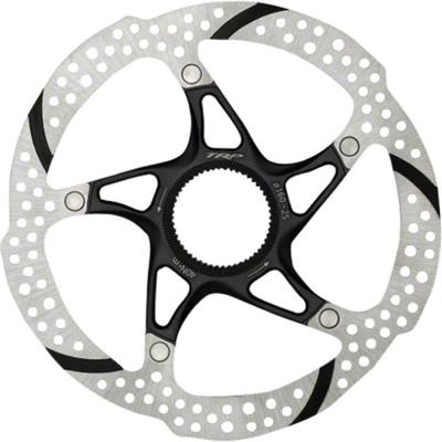 Tektro Trp schijfrem rotor tr160-25 ø160mm, centerlock, zlv/zw