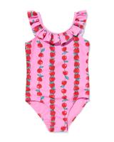 HEMA Kinderbadpak fruit roze (roze)
