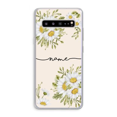 Daisies: Samsung Galaxy S10 5G Transparant Hoesje