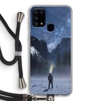 Wanderlust: Samsung Galaxy M31 Transparant Hoesje met koord