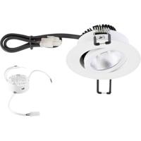 EVN PC20D90102 EVN Lichttechnik LED-inbouwlamp LED LED vast ingebouwd 8.4 W Wit