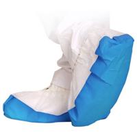 Franz Mensch FM1048 Overschoenen antislip wit-blauw, 50 st Wit, Blauw Franz Mensch FM1048 Overschoenen antislip wit-blauw, 50 st Wit, Blauw