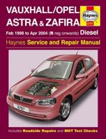 Haynes Werkplaatshandboek Vauxhall/Opel Astra & Zafira diesel (Feb 1998-Apr 2004) 3797